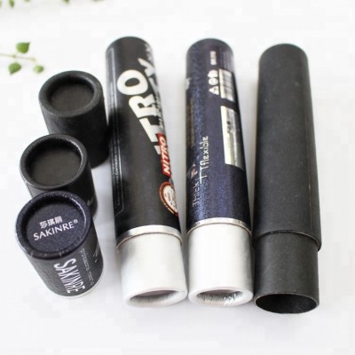 Custom uv printing foil paper cardboard cosmetics tubes