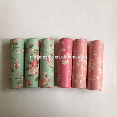 Custom hot stamping paper lipstick/lip balm/ lip gloss tube