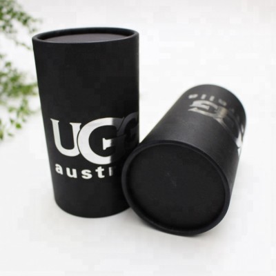 Custom offset printing paper cardboard tube canister for kids clothing