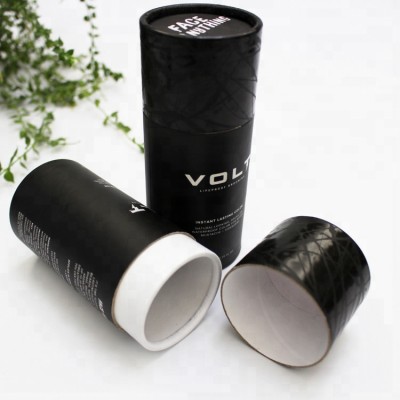 Custom cylinder cardboard box packaging paper tube for tea leaf