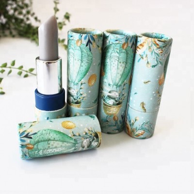 Design your own free sample lipstick paper tube packaging