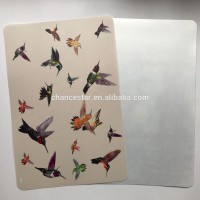 Custom printed plastic pvc table mat pp anti-slip placemats